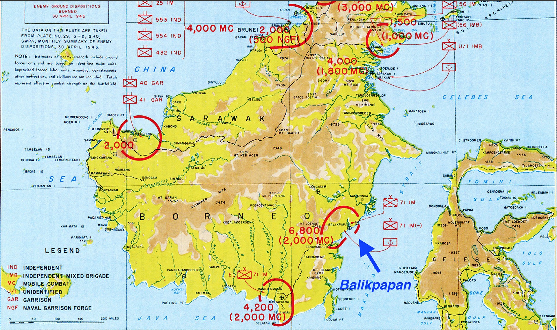 Brian’s Bombing Balikapapan 1st July 1945